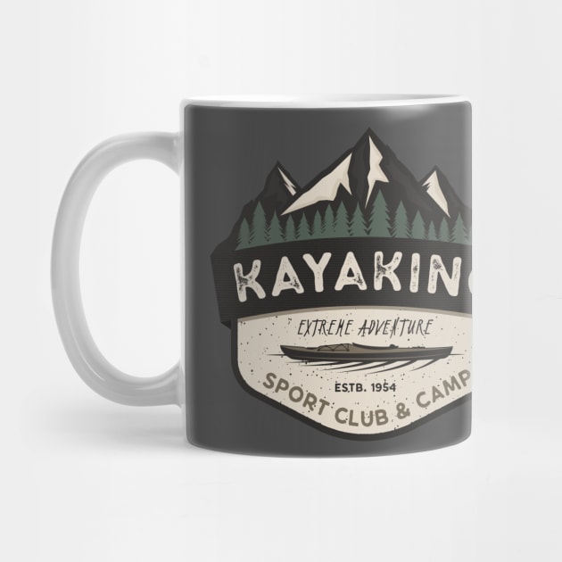 Kayaking by Mint Tees